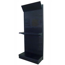ESTANTERIA / EXPOSITOR DISPLAY 900X450X2200 COLOR NEGRO - CR0857