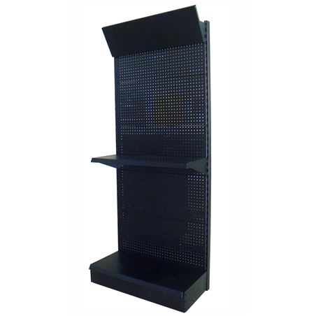 ESTANTERIA / EXPOSITOR DISPLAY 900X450X2200 COLOR NEGRO - CR0857