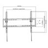 SOPORTE TV LED ULTRA SLIM 37"-80" CROMAD - CR0869-1