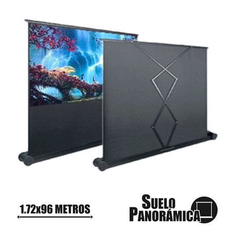 PANTALLA PROYECCION SUELO 77" 172X96 CROMAD - CR0850