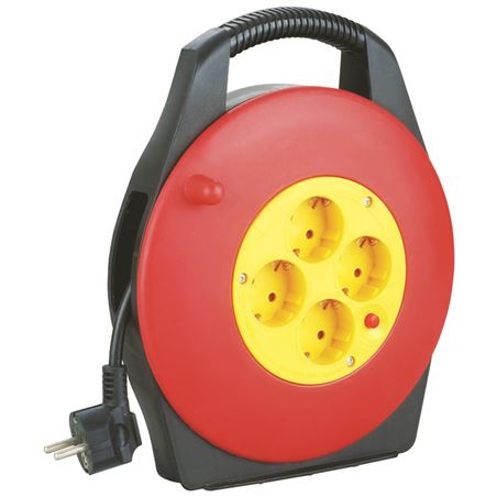 ENROLLADOR DE CABLE 10 METROS CABLE 3X1.5MM ELBAT - EB0211