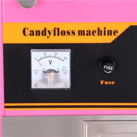 MÁQUINA DE ALGODON DE AZÚCAR PROFESIONAL 1080W CHEF PRO