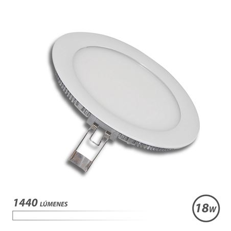 DOWNLIGHT EMPOTRAR ULTRAPLANO LED LUZ BLANCA 18W ELBAT - EB0186