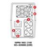 SAI XMART SUPRA 1600VA - SUPRA1600-2