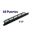 PANEL PARCHEO 16P KRONE 19" FTP CAT 6 CROMAD - CR0774