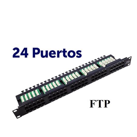PANEL PARCHEO 24P KRONE 19" FTP CAT 6 CROMAD - CR0775