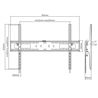 SOPORTE DE PARED TV LED LCD 60"-100" CROMAD - CR0760-1