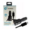 CARGADOR DE MECHERO MICRO USB 2.1A NEGRO CROMAD - CR0753