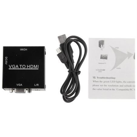 MINI CONVERSOR HDMI A VGA CROMAD - CR0724 (3)