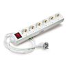 BASE MULTIPLE 6 TOMAS CON INTERRUPTOR ELBAT - EB0145