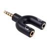 ADAPTADOR MINI JACK 3.5MM A AURICULAR + MICROFONO CROMAD - CR0699