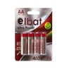 PACK 4 PCS PILAS ALCALINAS LR6/AA ELBAT - EB0102