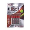PACK 4 PCS PILAS ALCALINAS LR03/AAA ELBAT - EB0103