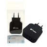CARGADOR DE CORRIENTE 4.8A 2xUSB NEGRO CROMAD - CR0688 1