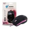 RATÓN X50 USB NEGRO/ROSA CROMAD - CR0664-2