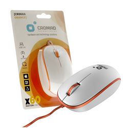 RATÓN X60 USB BLANCO/NARANJA CROMAD - CR0666 1