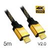 CABLE HDMI 5 METROS V2.0 4K CROMAD - CR0651