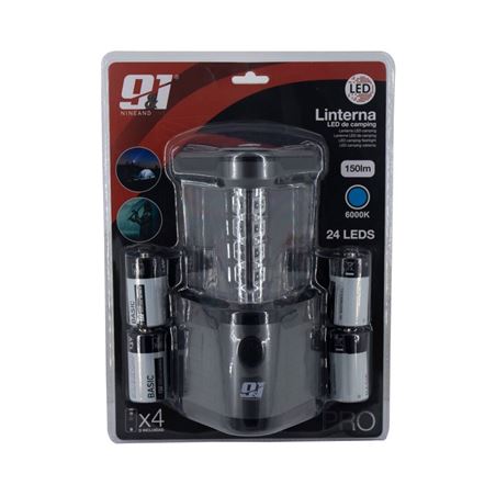 LINTERNA CAMPING 24 LEDS - 85036