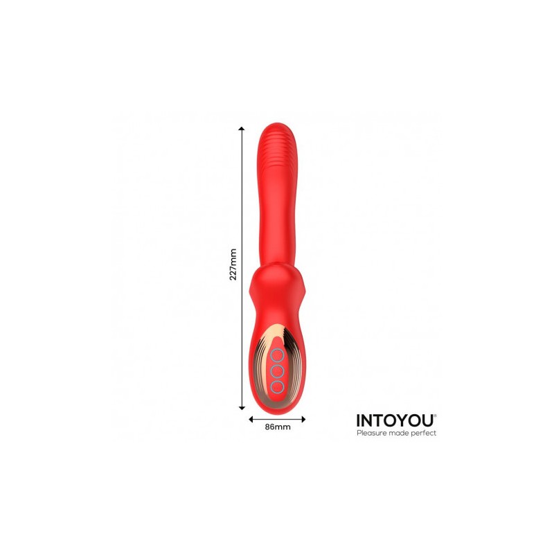 VIBRADOR CON THRUSTING Y BITING VYRON...