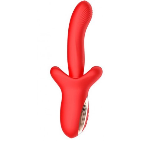 VIBRADOR CON THRUSTING Y BITING VYRON INTOYOU