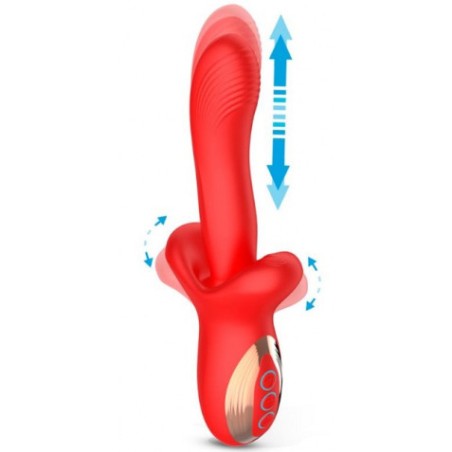 VIBRADOR CON THRUSTING Y BITING VYRON INTOYOU
