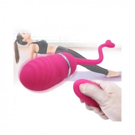 HUEVO VIBRADOR CON CONTROL REMOTO ROSA INTOYOU
