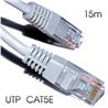 CABLE DE RED UTP CAT 5E 15M GRIS CLARO CROMAD - CR0520