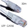 CABLE DE RED UTP CAT 5E 30M GRIS CLARO CROMAD - CR0521