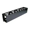 PANEL 1U GUIADO Y DISTRIBUCIÓN DE CABLEADO CON TAPA PARA RACKS 19" CROMAD - CR0507