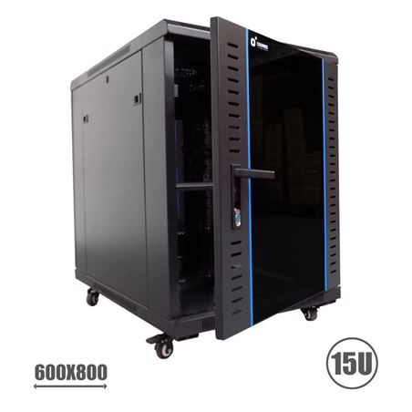 RACK 19" 15U 600X800 PERFORADO CROMAD - CR0499