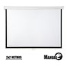 PANTALLA PROYECCION MANUAL 2 X 2MTR CROMAD - CR0445
