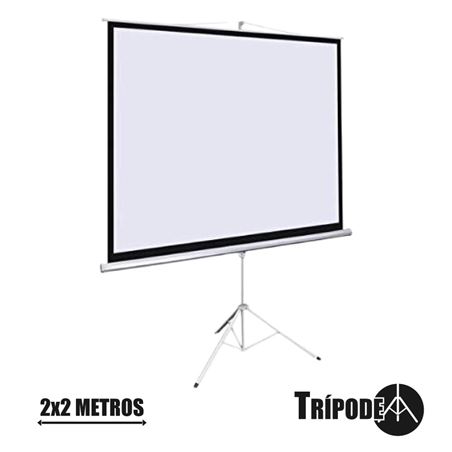 PANTALLA PROYECCION TRIPODE 2 X 2MTR CROMAD - CR0447