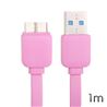 CABLE USB 3.0 PLANO ROSA 1M CROMAD - CR0393