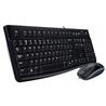 TECLADO+RATON LOGITECH MK120 NEGRO - 920-002550
