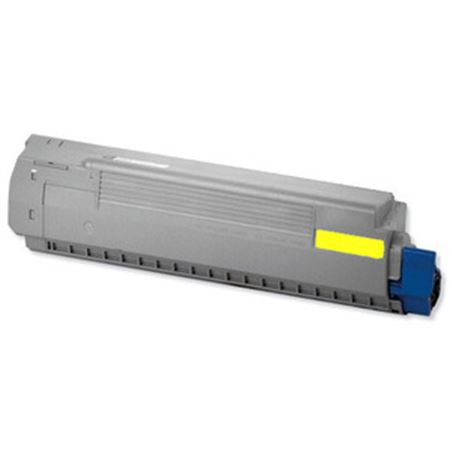 TONER OKI C810/830 AMARILLO 8K (COMPATIBLE) - OKC810Y