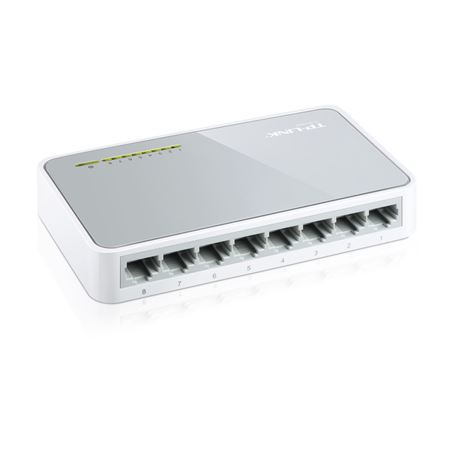 SWITCH TP-LINK 8 PUERTOS ESCRITORIO 10/100 (TL-SF1008D) - TL-SF1008D