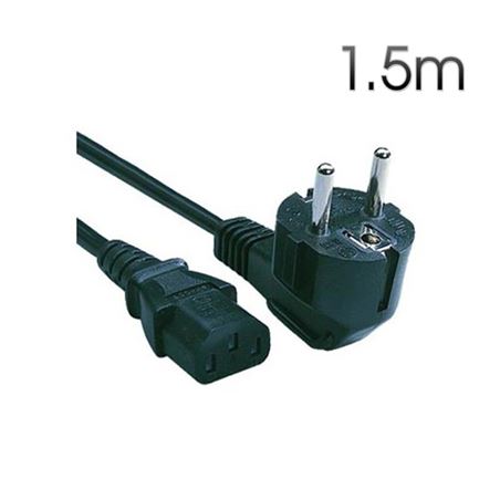 CABLE ALIMENTACION PC 1.5METROS CROMAD - CR0151