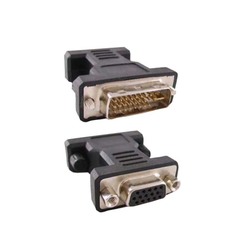 ADAPTADOR DVI A VGA 24+5 PIN CROMAD - CR0159