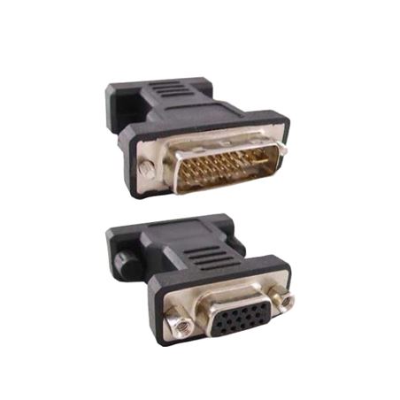 ADAPTADOR DVI A VGA 24+5 PIN CROMAD - CR0159