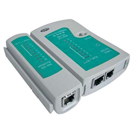 TESTER COMPROBADOR CABLES RJ45/RJ11 CROMAD - CR0122