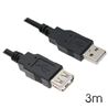 CABLE USB 2.0 EXTENSION 3M AM-AF CROMAD - CR0129