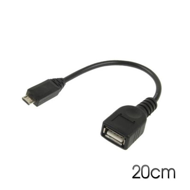 CABLE OTG MICRO USB A USB 20CM CROMAD - CR0020