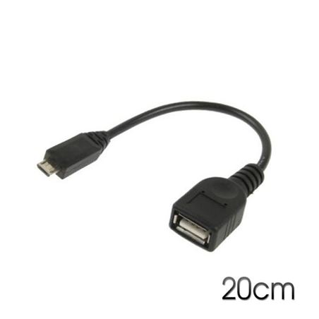 CABLE OTG MICRO USB A USB 20CM CROMAD - CR0020