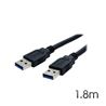 CABLE USB MACHO MACHO 1.8METROS CROMAD - CR0019