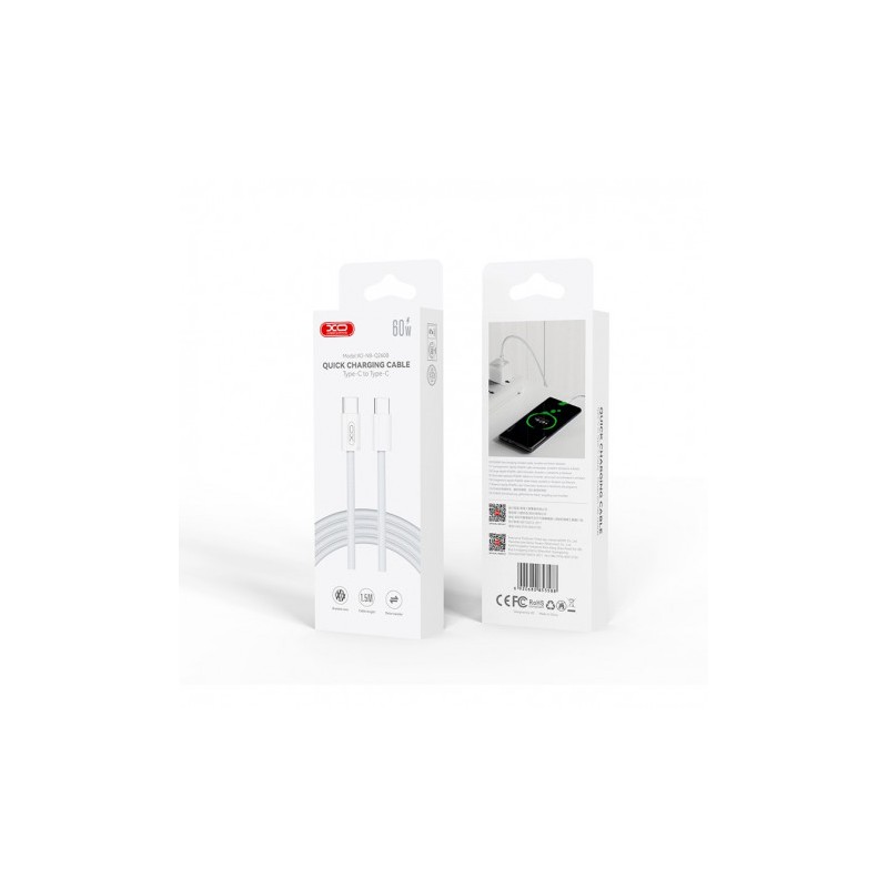 CABLE USB TIPO C - TIPO C 60W 1.5M...