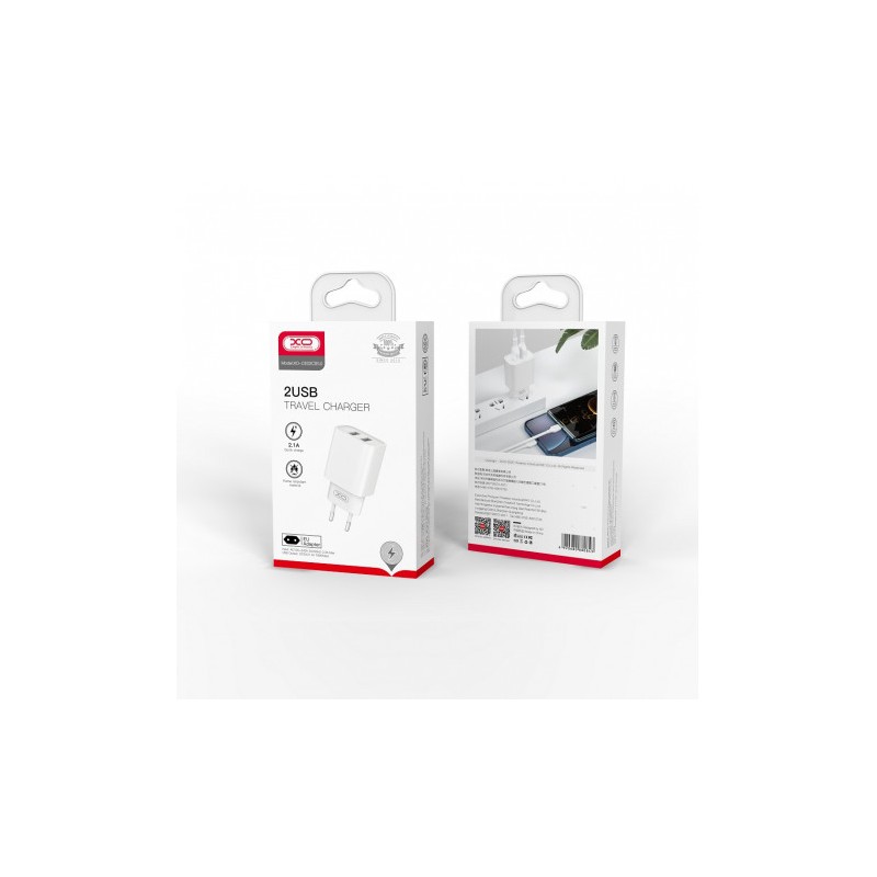 CARGADOR DE CORRIENTE 2XUSB 2.1 CE02C...