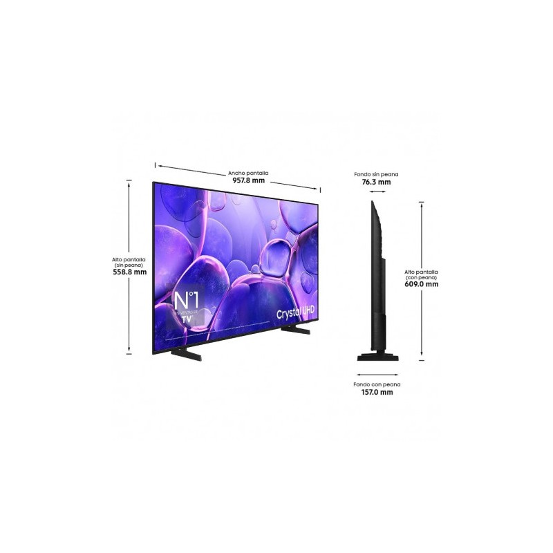 TELEVISOR LED 43" | 4K | SMART TV |...