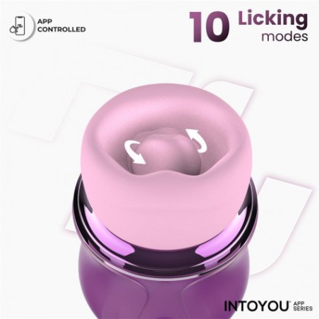 ESTIMULADOR CLITORIS CON LICKING BITING SUCCION Y VIBRACION SUVI INTOYOU