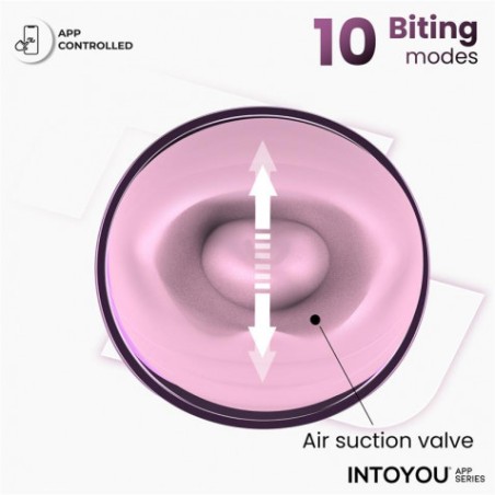 ESTIMULADOR CLITORIS CON LICKING BITING SUCCION Y VIBRACION SUVI INTOYOU