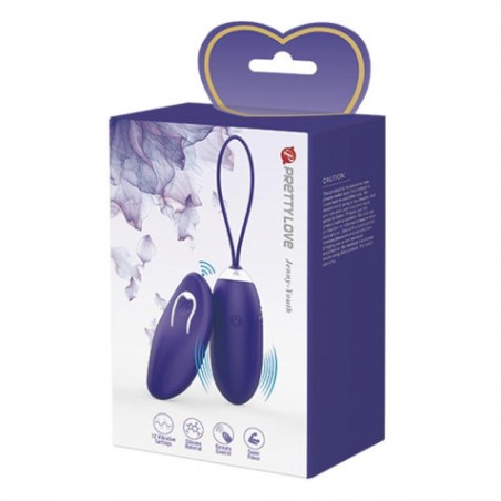 HUEVO VIBRADOR A CONTROL REMOTO JENNY YOUTH PRETTYLOVE